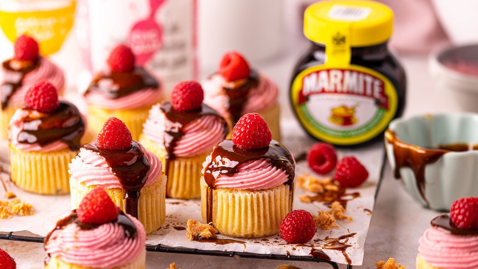 Image of Salmon, Marmite Cupcakes