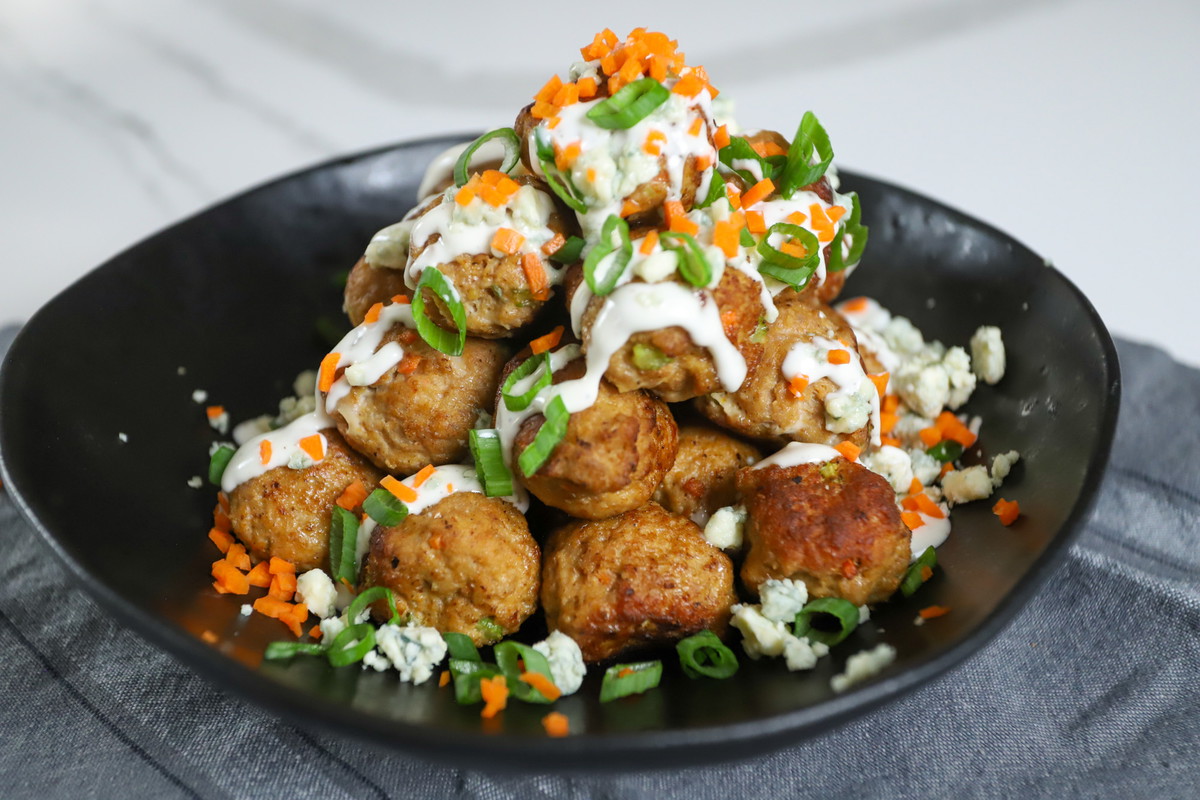 Buffalo Chicken Meatballs