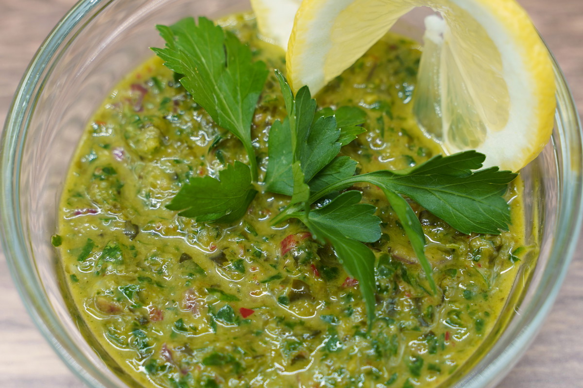 Sea Lettuce Chimichurri