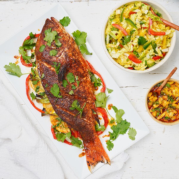Island Style Red Snapper Recipe  How to Make Island Style Red Snapper