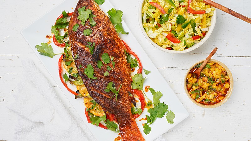whole red snapper recipes