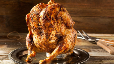 Image of Beer Can Whole Chicken