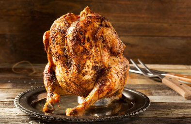 Beer Can Whole Chicken