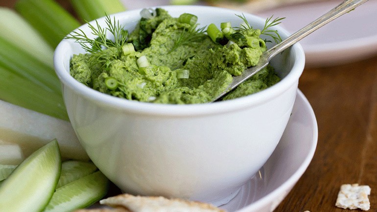 Image of Green Hummus Recipe
