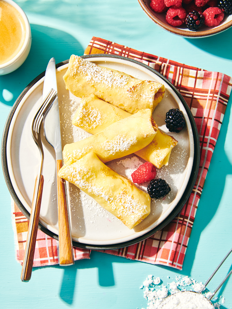Sweet Cheese Blintzes – High-Protein Breakfast Recipe