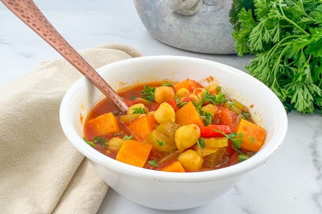 Image of Vegan Chickpea Soup