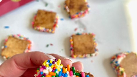 Image of Low-Carb Cracker Cookie Sandwiches