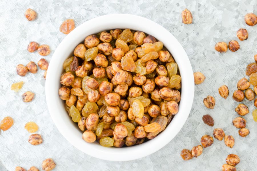 Honey Roasted Chickpeas
