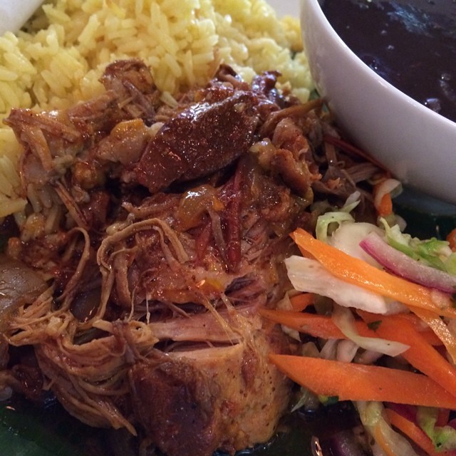 Image of Cochinita Pibil Casserole (casserole made with slow-roasted pork in achiote sauce)