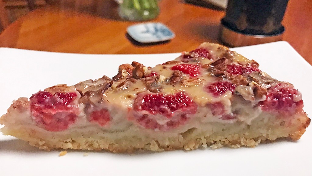 Image of Raspberry Custard Tart