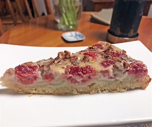 Image of Raspberry Custard Tart