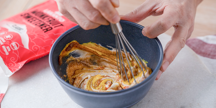 Image of Whisk together all of the ingredients.  Chill until ready to use.  