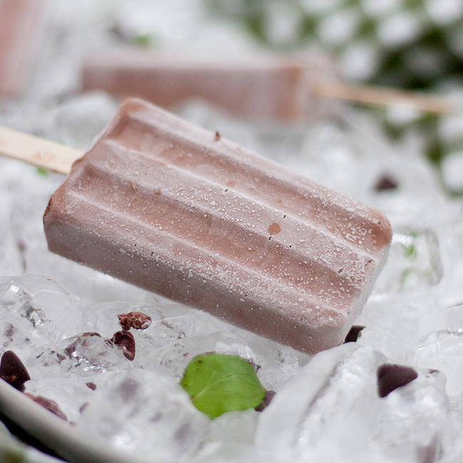 Image of keto fudgesicle