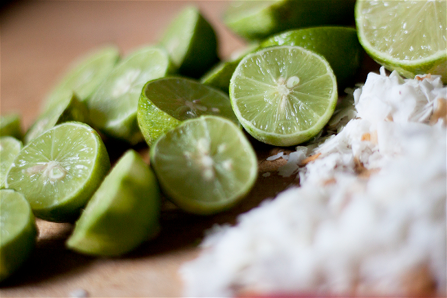 Image of Lime in the Coconut Popsicles