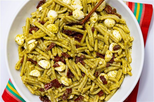 Image of Simple Pesto Pasta Salad