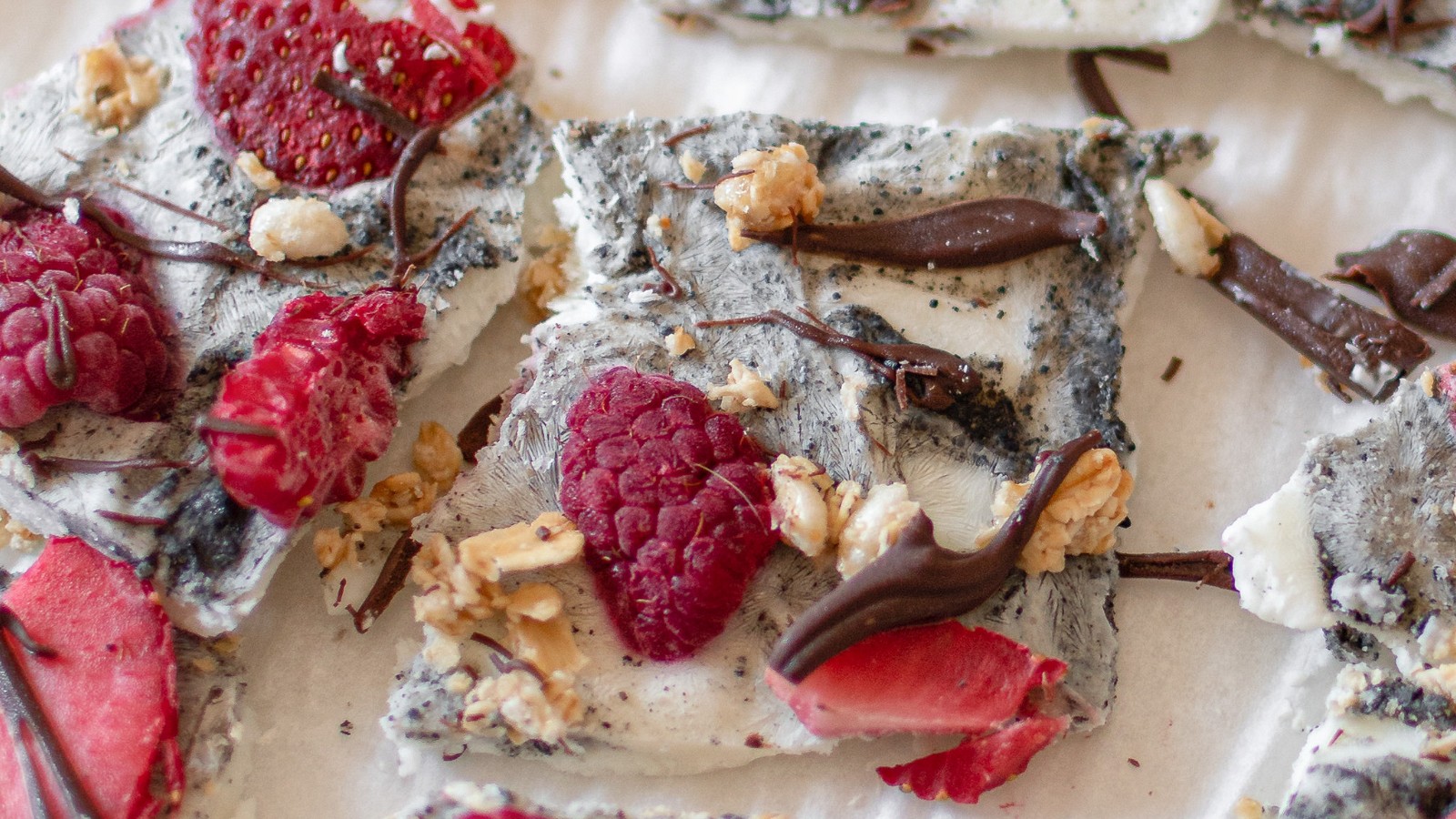 Image of Crunchy Black Sesame Yogurt Bark