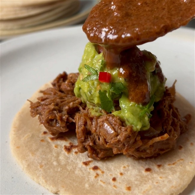 Image of Five-Hour-Slow-Cooked Lamb Tacos