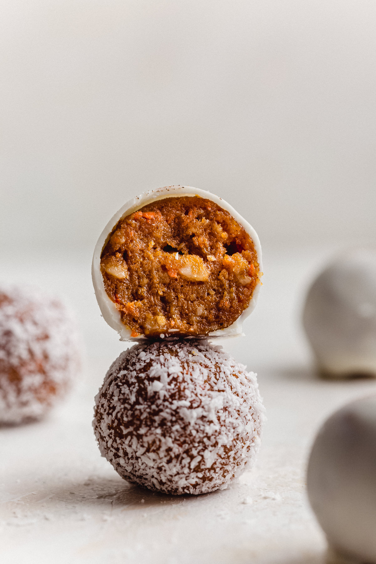 Bolitas energéticas carrot cake