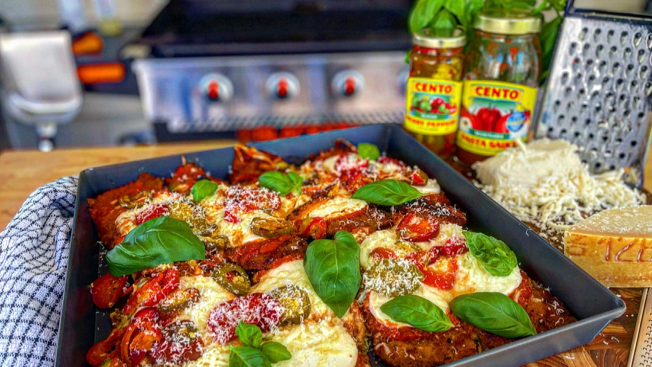 Image of Veal Parmigiana with Cherry Peppers