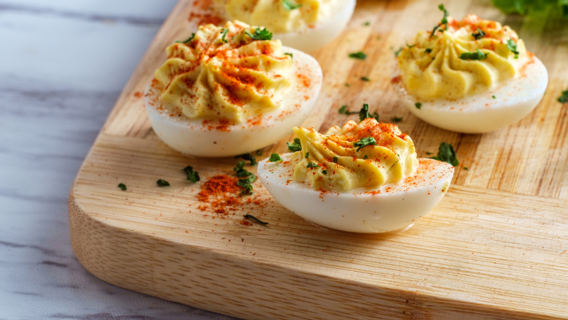 Image of Deviled Eggs with Everything Spice