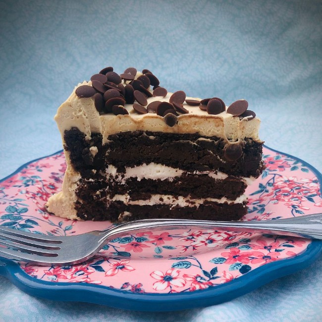 Image of FLOURLESS CAROB CAKE