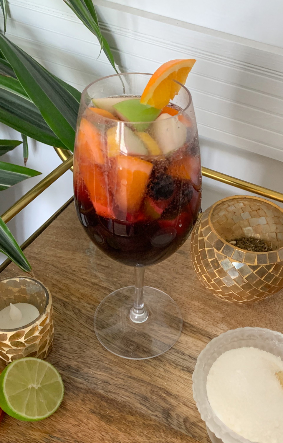 Holiday Cranberry Sangria