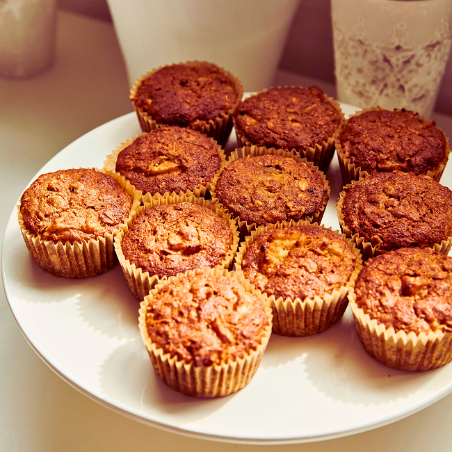 Image of Apple & Oat Muffins