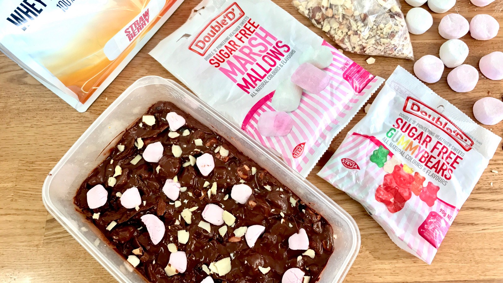 Image of High Protein and Low Carb Rocky Road Recipe