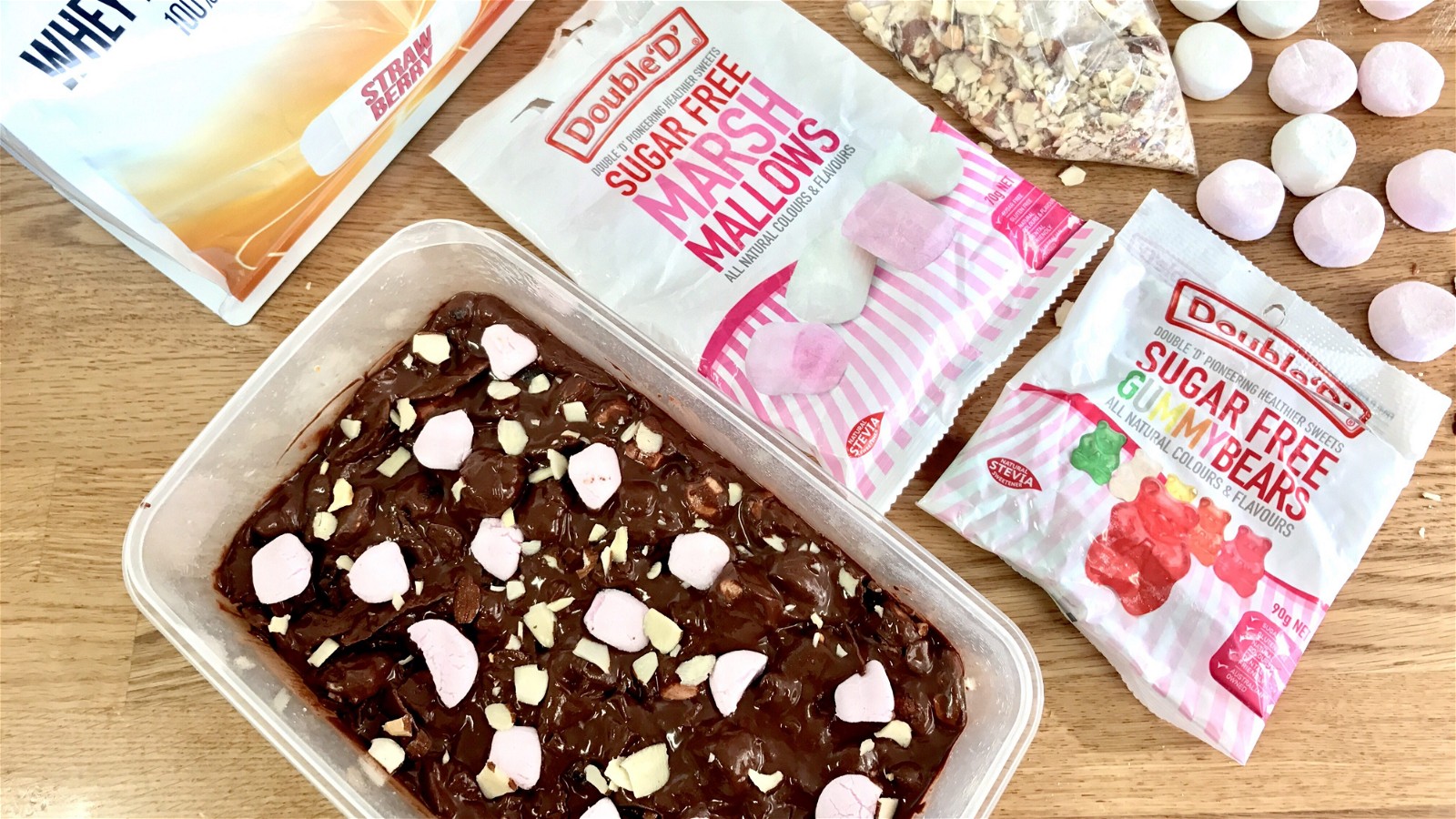 Image of High Protein and Low Carb Rocky Road Recipe