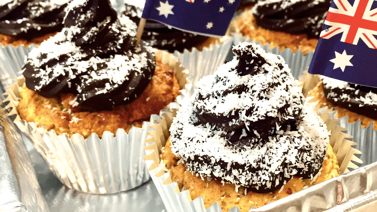 Image of Lamington Cupcakes