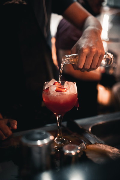 Pink Gin Sour