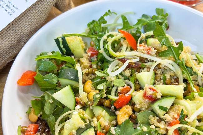Image of Lentil and Quinoa Salad
