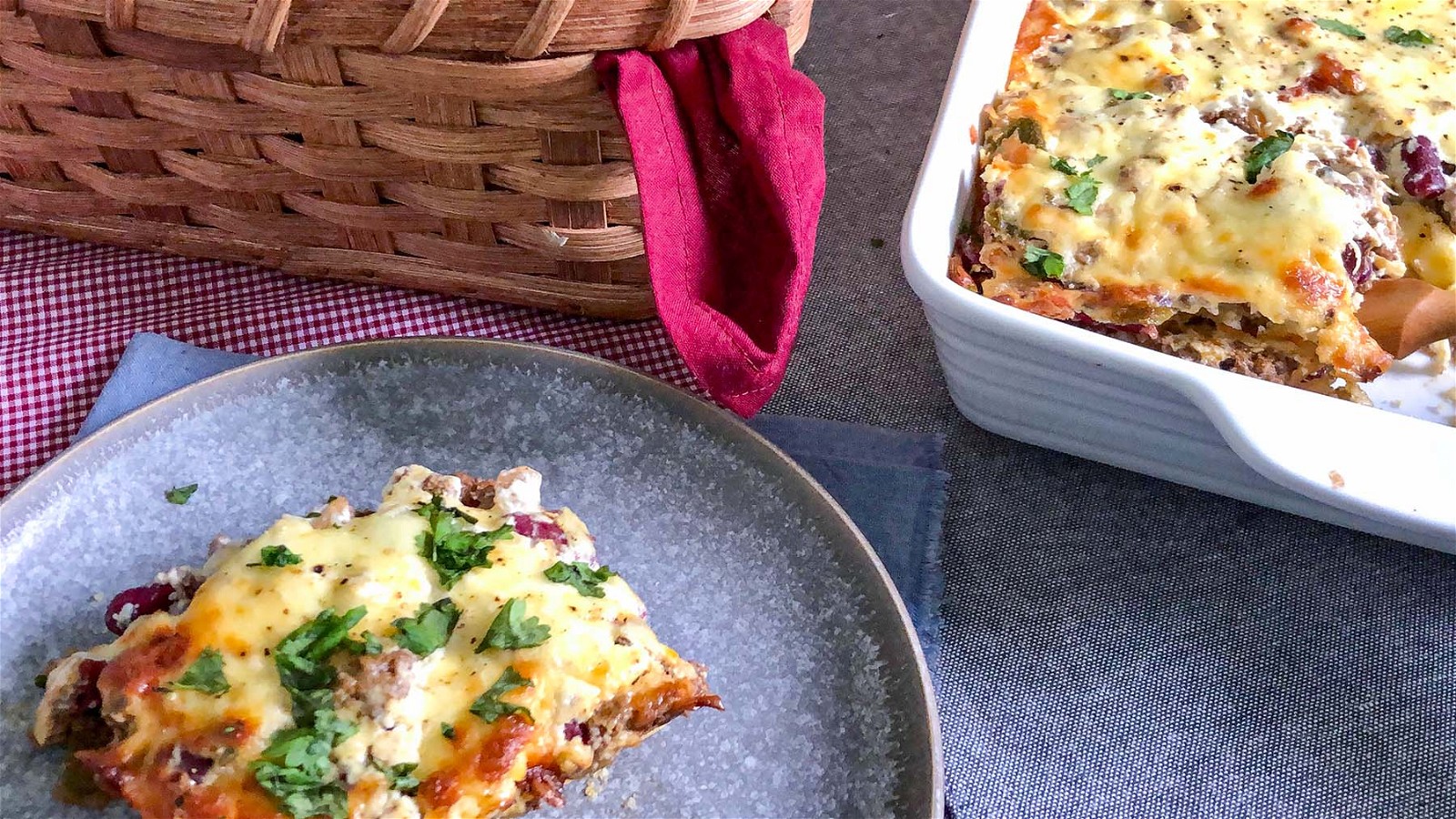 Image of Amish Taco Pizza Casserole