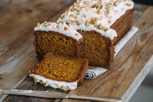 Sugar-Free Carrot Cake Loaf
