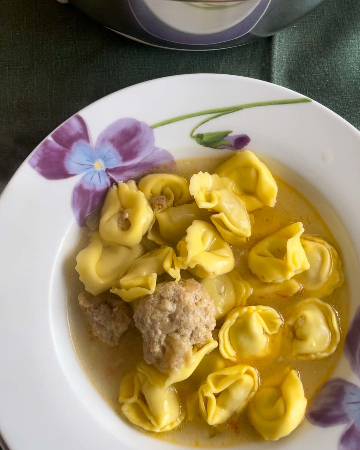 Meatball Tortellini Soup