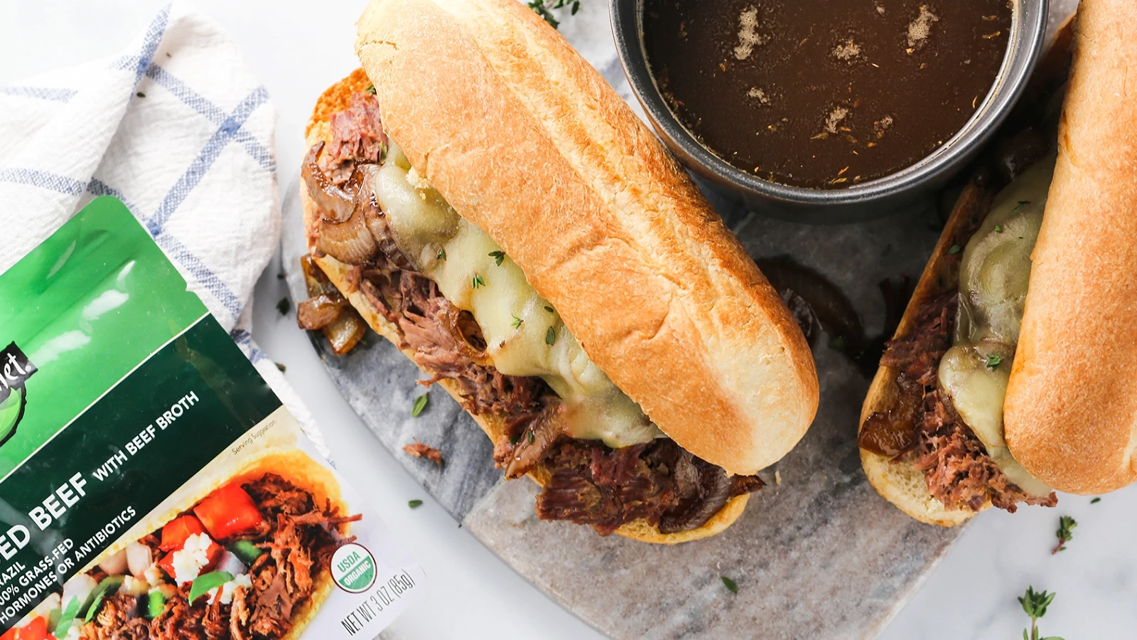 Image of French Dip Sandwiches