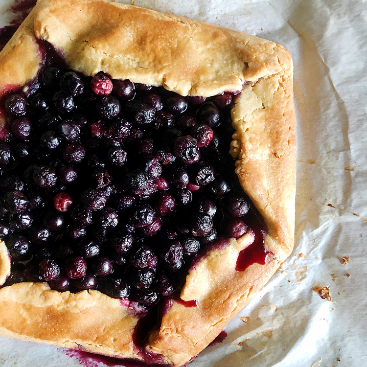 Image of Bake for about 30-45 minutes; baking time will vary depending on your oven and the ultimate size or thickness of the galette. Keep an eye on it; the crust should be a golden brown. 