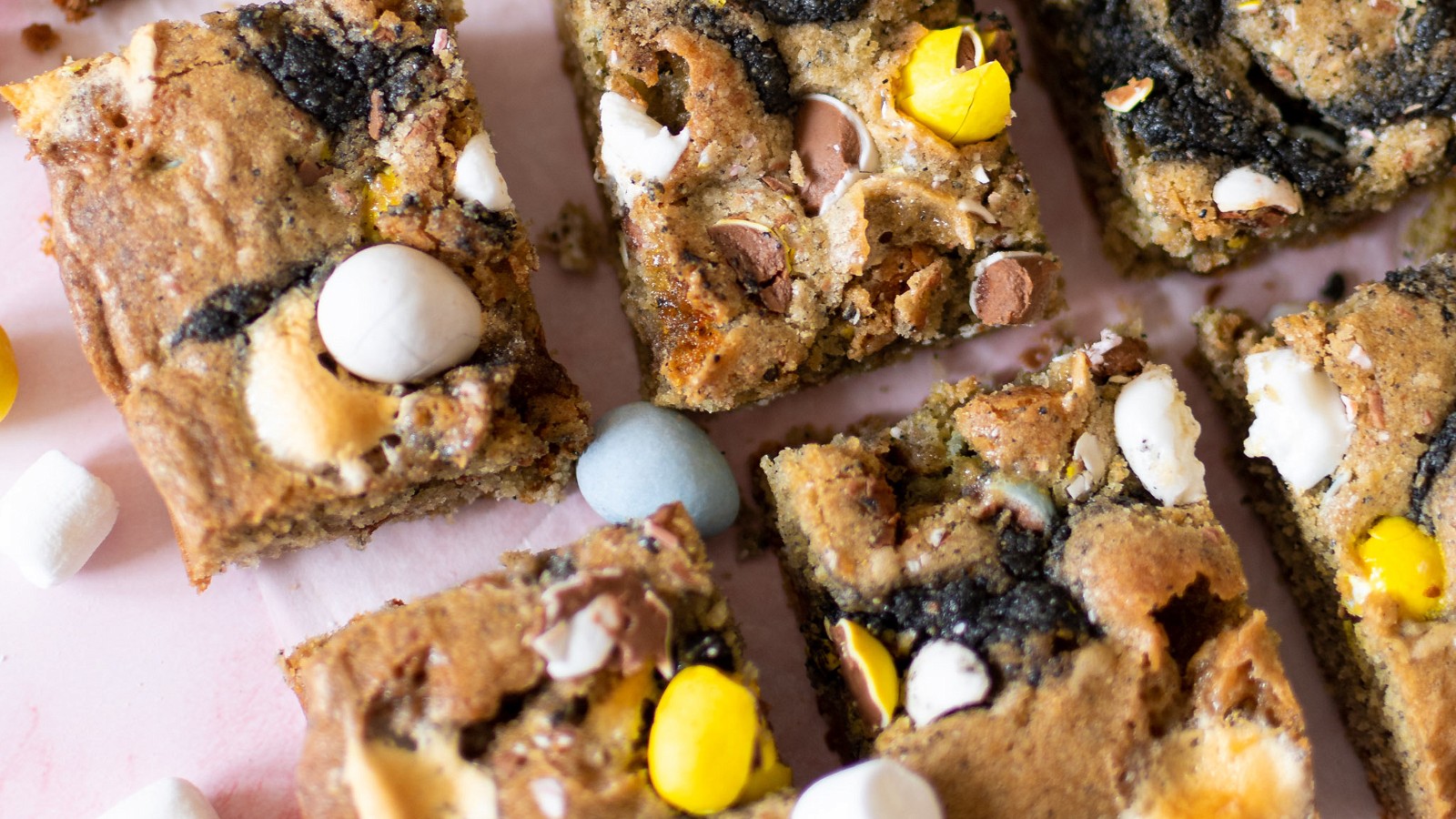 Image of Black Sesame Cookie Bars