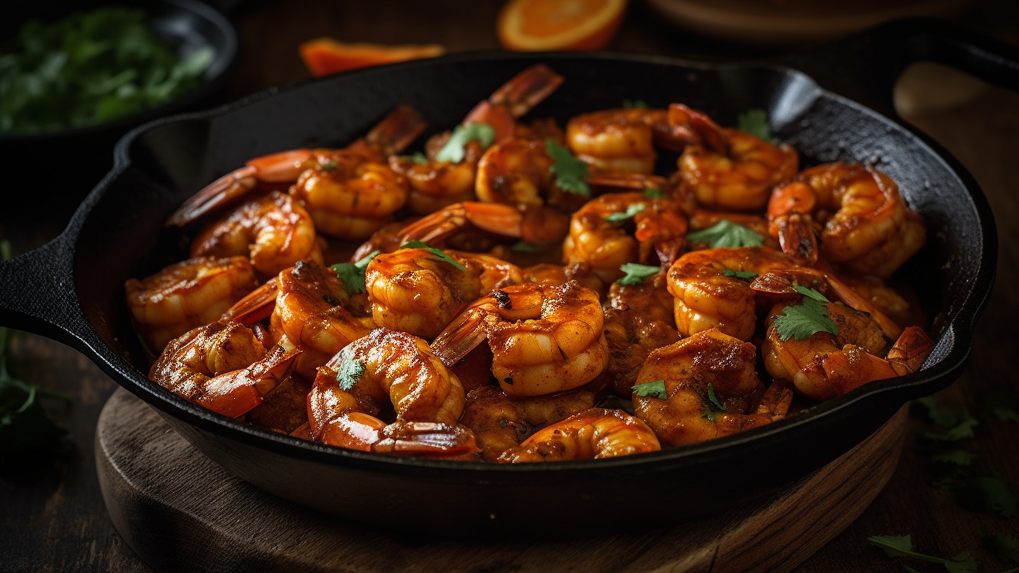 Image of Sizzling Diablo Shrimp