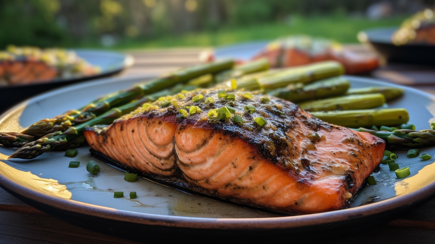 Image of Campsite Grilled Salmon
