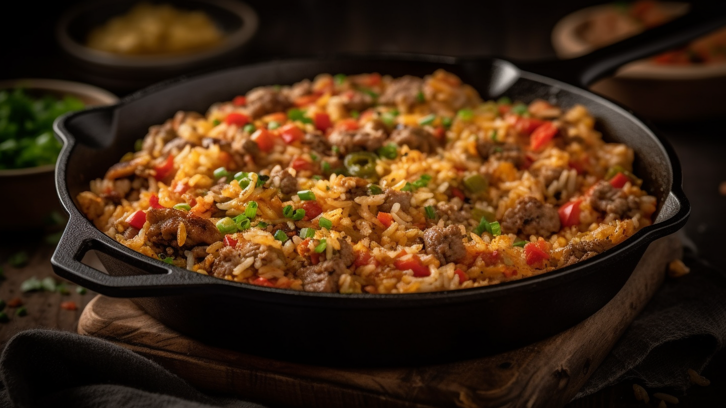 Image of Cast Iron Dirty Rice