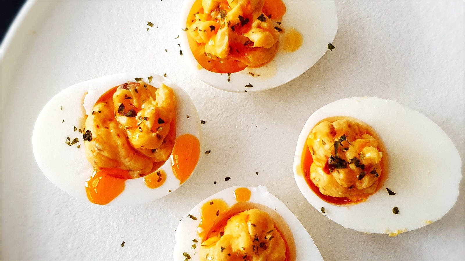 Image of Spicy Devilled Eggs