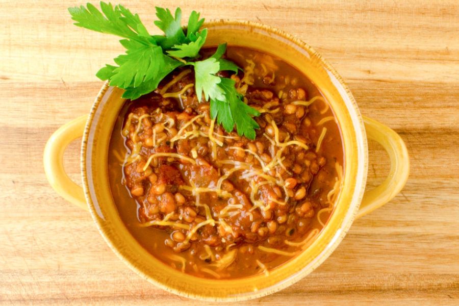 Wheat Berry Chili