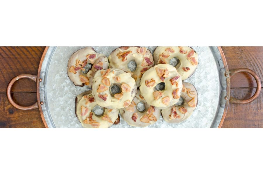 Maple Bacon Donuts