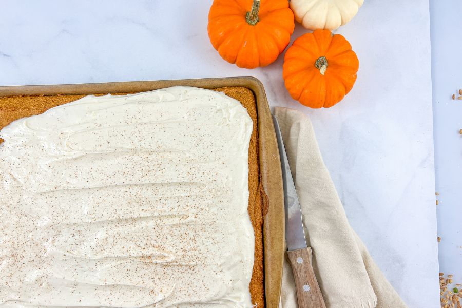 Whole Wheat Pumpkin Bars