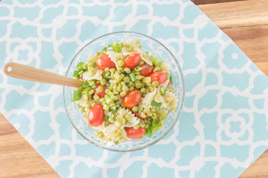 Green Split Pea & Basil Salad 
