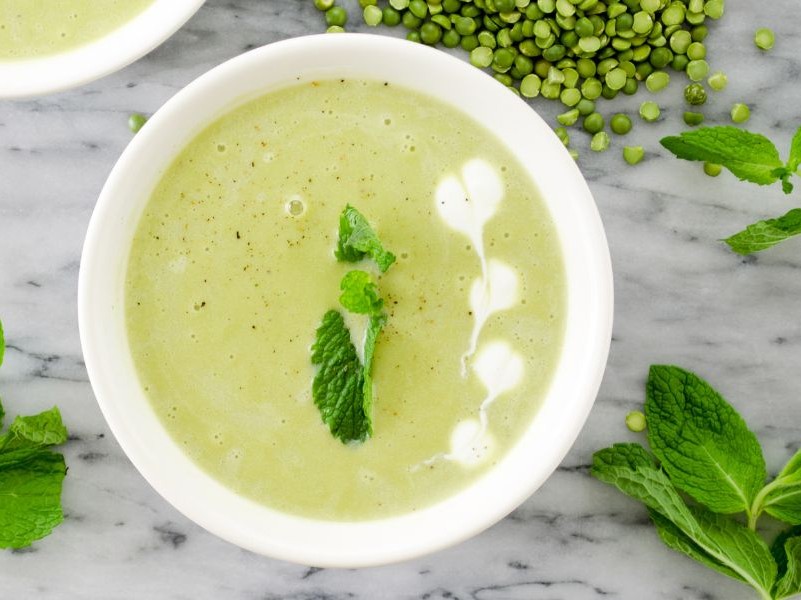 Summer Pea Soup Recipe