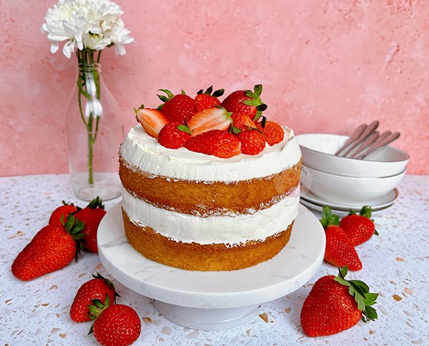 Victoria Sponge Cake, Afternoon Tea Cake - Recipe for US Kitchens -  Christina's Cucina