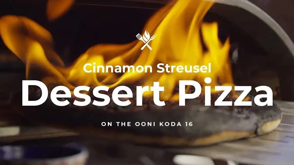 Image of Cinnamon Streusel Dessert Pizza