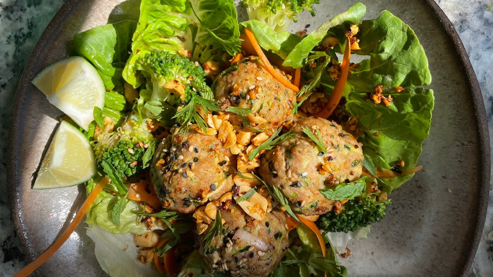 Image of Asian-Inspired Turkey Meatballs